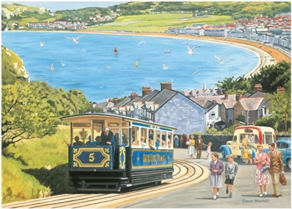 Otter House Puzzle Seaside - 1000 Teile Kartonpuzzle Strand