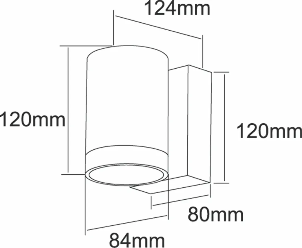 Applique murale LED extérieur Mobby II Single anthracite KapegoLED - 2