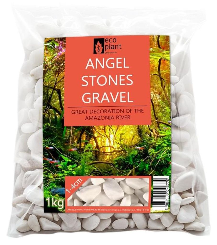 Eco Plant Andělské kameny 1kg - bílé kameny oblázky 10-40mm Obrázek produktu 