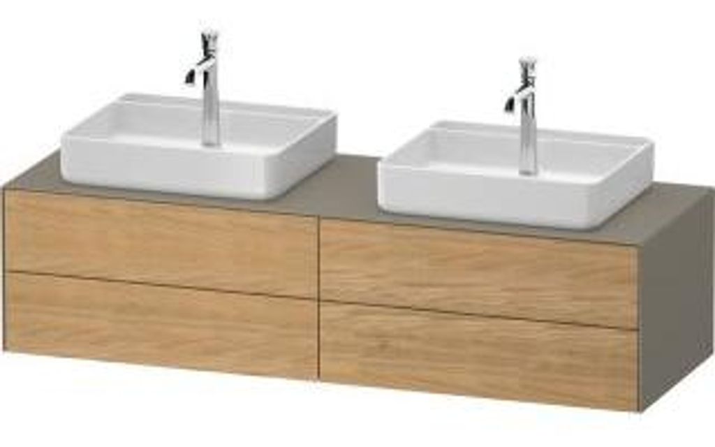 DURAVIT WT4868BH5920000 Konsolen-WTU wh. White Tulip 550x1300