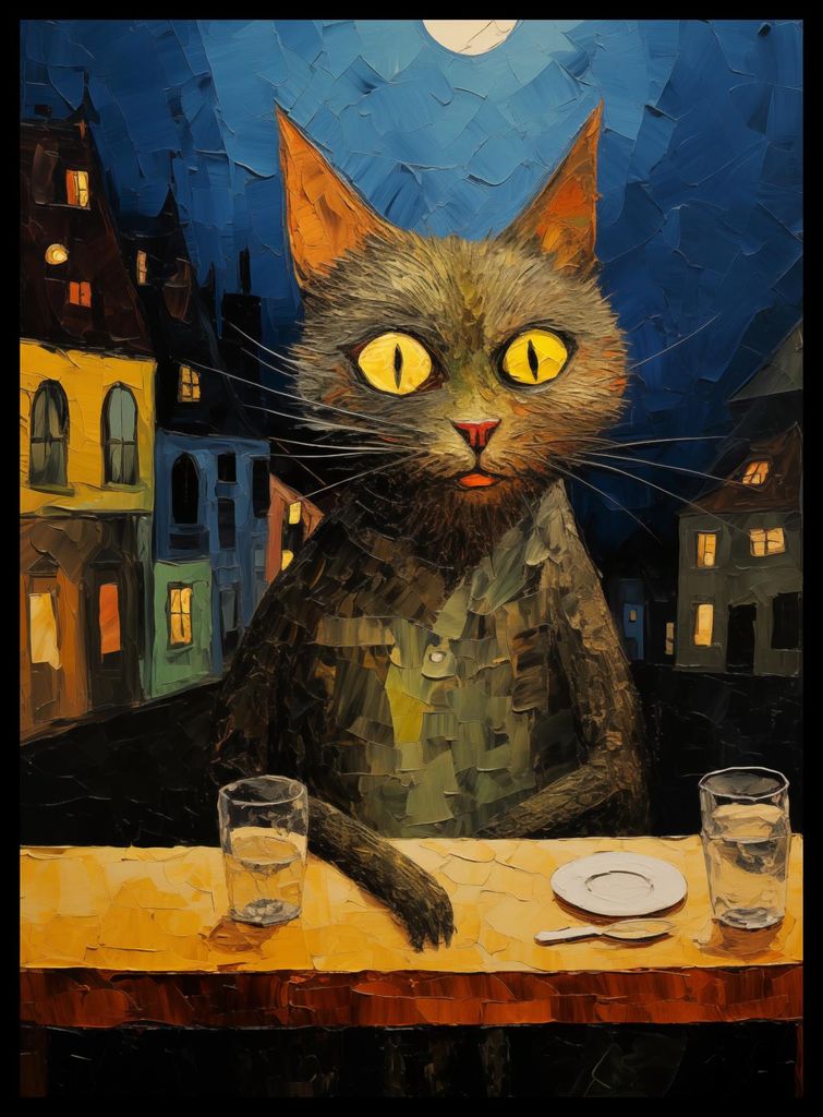 Plakat 40x55cm Nachtbeobachter