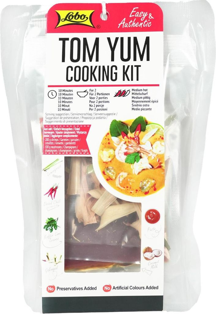 [ 260g ] LOBO Tom Yum Suppen Kochset Thai Style Würzpaste / Produktbild 