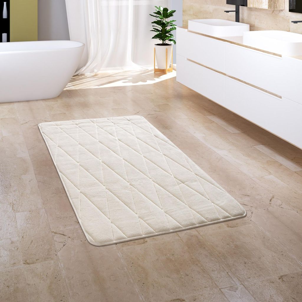 Badezimmerteppich Badematte Badteppich Badvorleger Produktbild 
