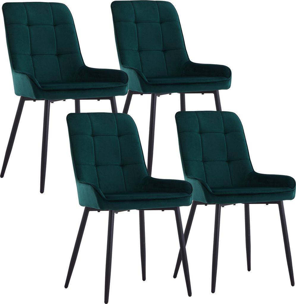 CLIPOP Esszimmerstühle 4er Set, Wohnzimmerstuhl mit Produktbild 