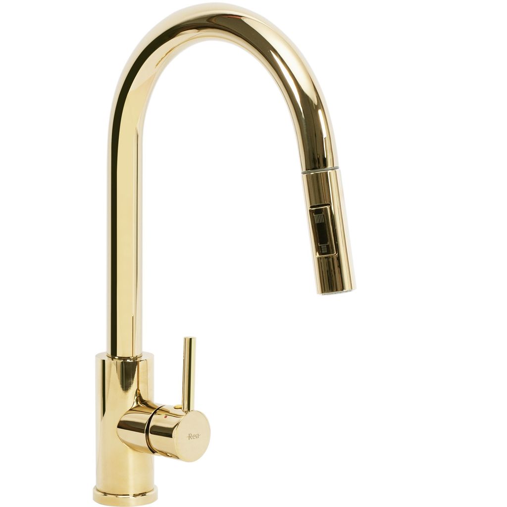 Kuchyňská baterie Rea FRESH Gold Obrázek produktu 