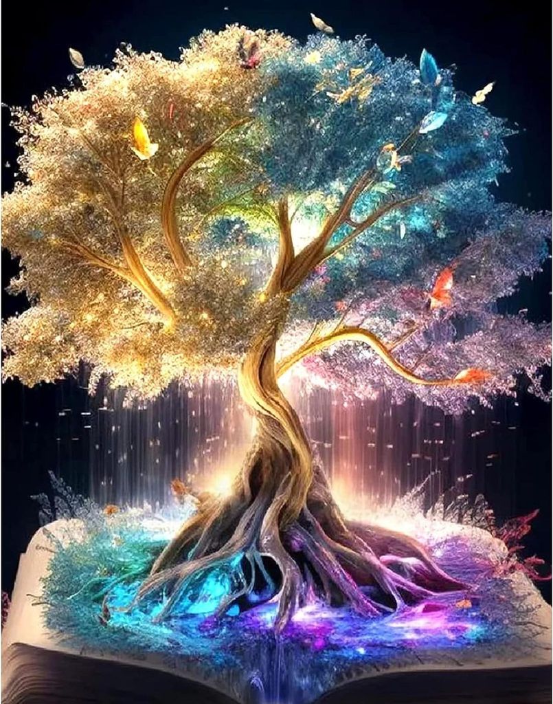Diamond Painting Magischer Baum Diamant Painting Bilder Produktbild 