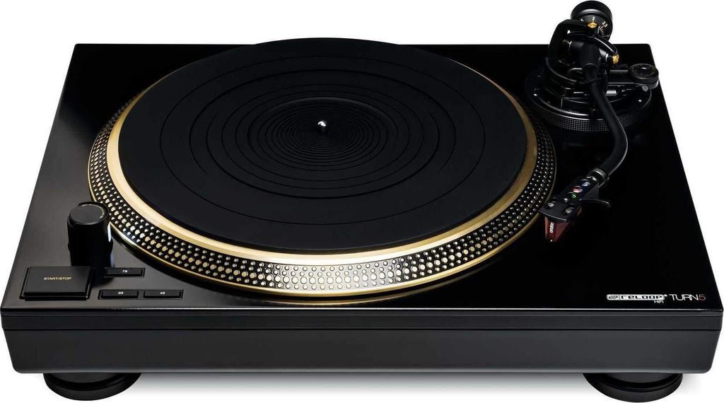 Reloop HiFi Turn 5 Black Hi-Fi-Drehscheibe Produktbild 