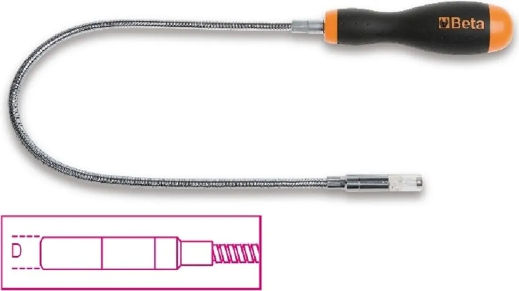 Récupérateur Magnétique Flexible BETA pour Sortir les Vis Coincées