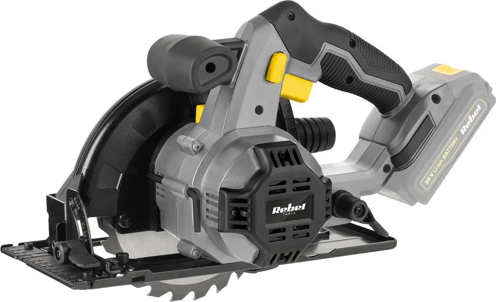 Scie circulaire sans fil Rebel RB-1032 20V pour découpe de panneaux