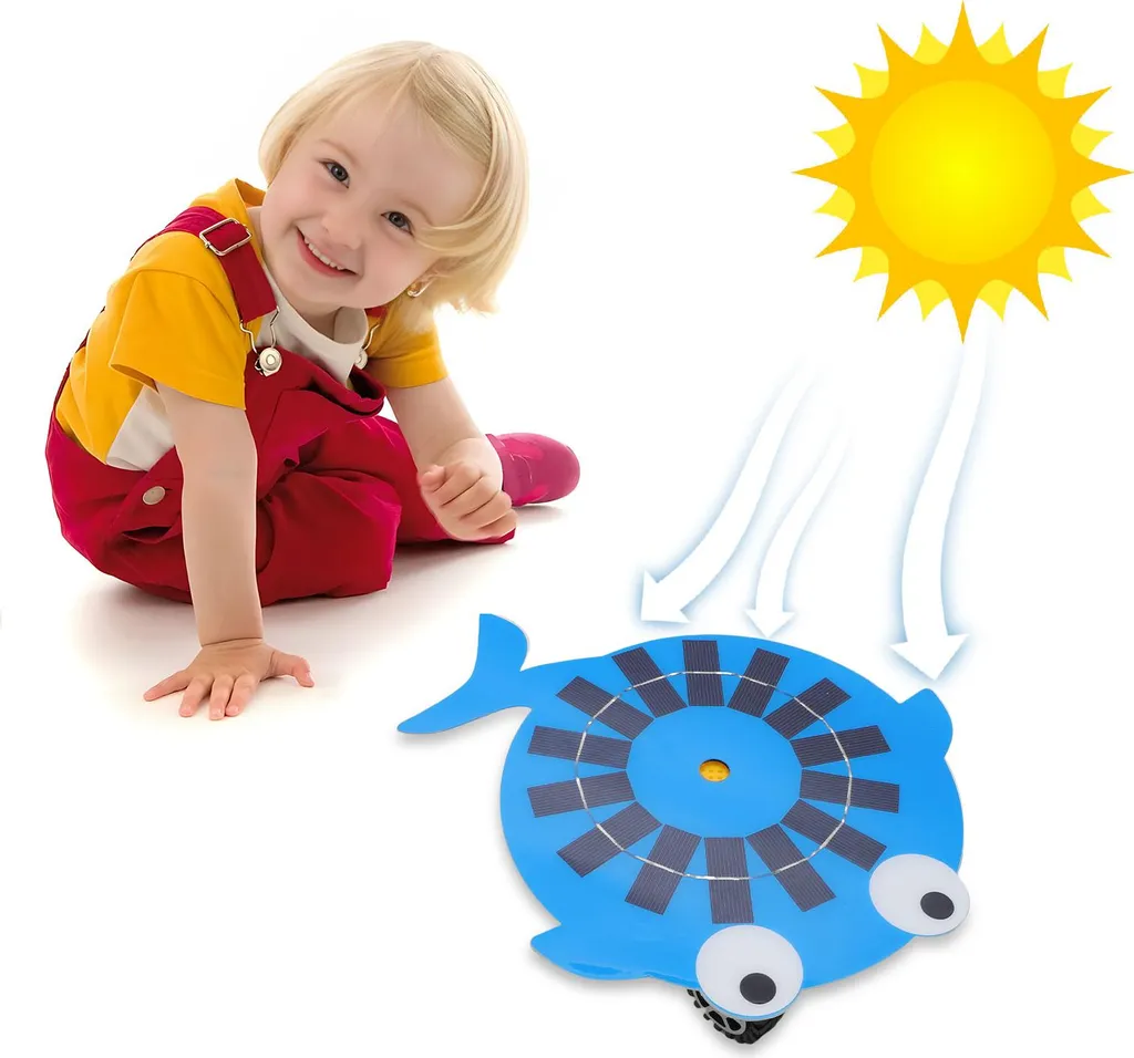 Mini Auto Solare 5W Pannello Monocristallino - Kit Scienza per Bambini - 4