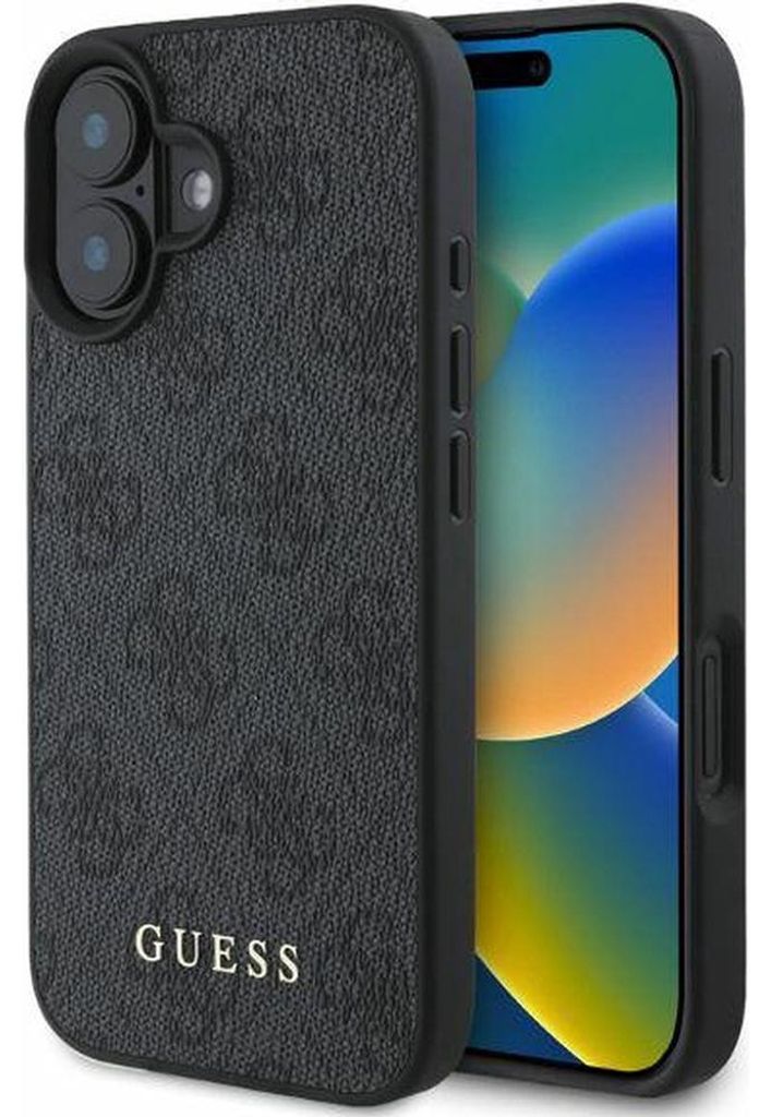 Guess GUHCP16SG4GFGR iPhone 16 6.1"  schwarz hardcase 4G Produktbild 
