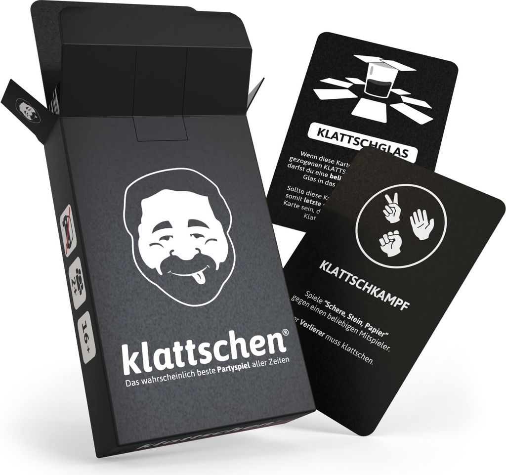 klattschen® - Trinkspiel - Das wahrscheinlich beste Produktbild 