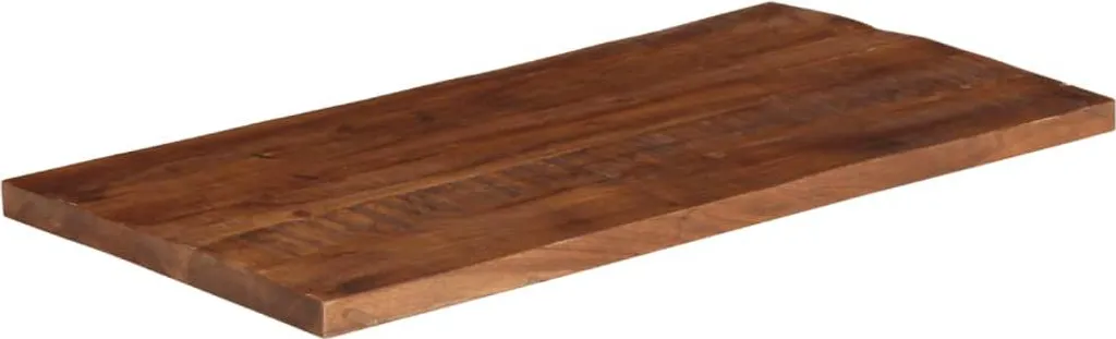 Dessus de table en bois de récupération 110x60 cm style industriel chic