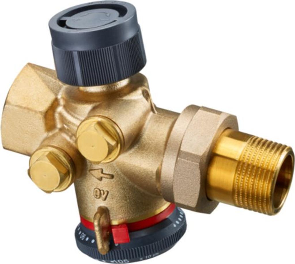 Oventrop Regulierventil Cocon QTZ ohne Messventile DN 20, 150-1050 l/h