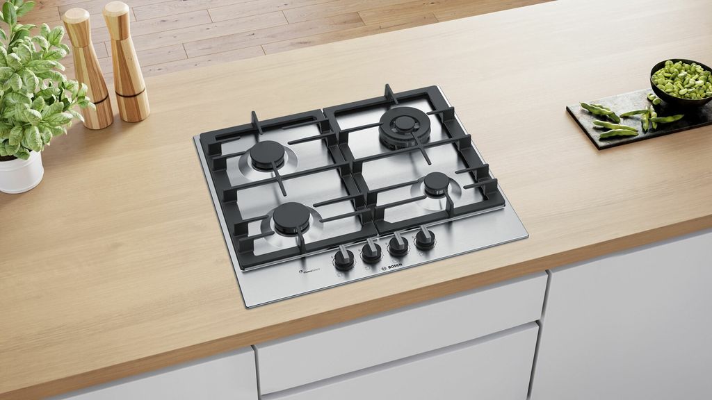 Bosch Serie 6 PCH6A5B90 Kochfeld Edelstahl Integriert 60 cm Produktbild 10