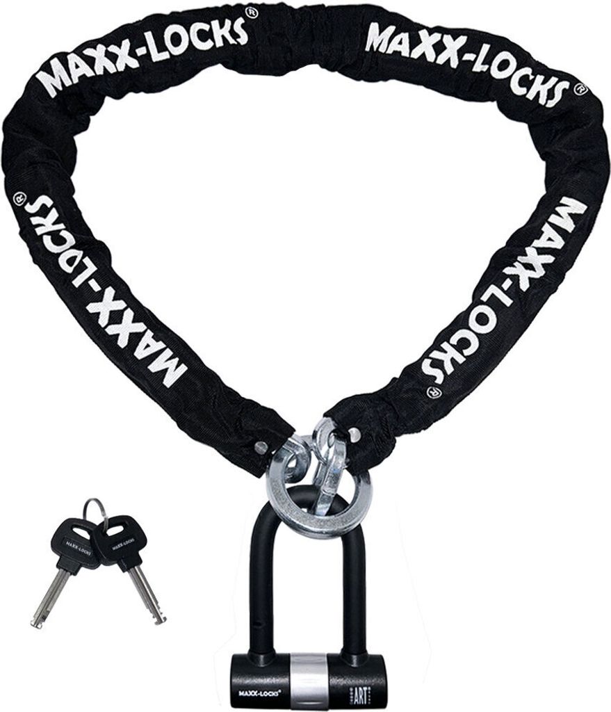 Maxx-Locks Tirau Kettenschloss - ART 4 - Motorradschloss - 150cm