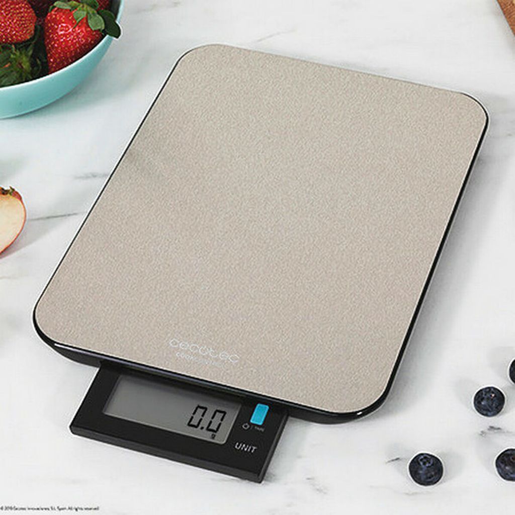 Cecotec 04098, Elektronická kuchyňská váha, 10 kg, Nerezová Obrázek produktu 