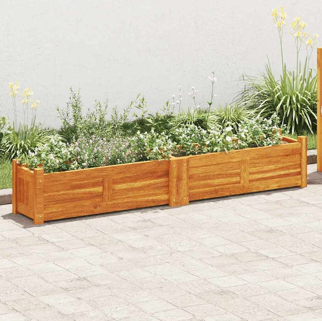 vidaXL Garten-Hochbeet Akazienholz 150x30x25 cm Produktbild 