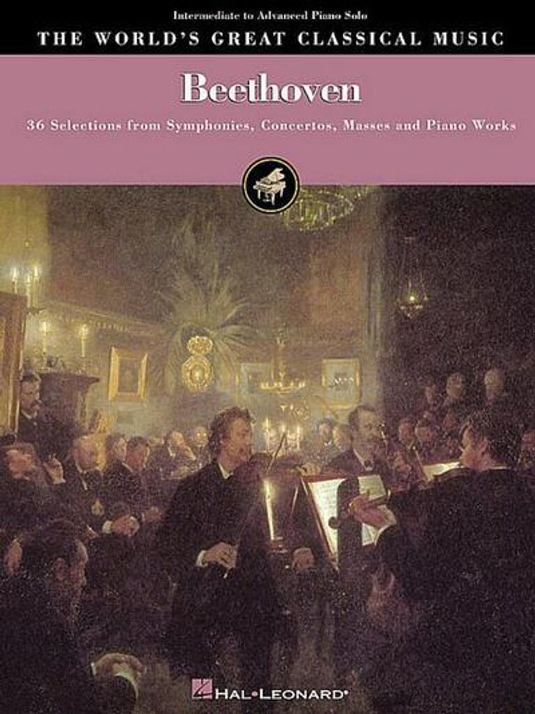 Beethoven, L: Beethoven - Mittelstufe bis Fortgeschrittene Piano Sol