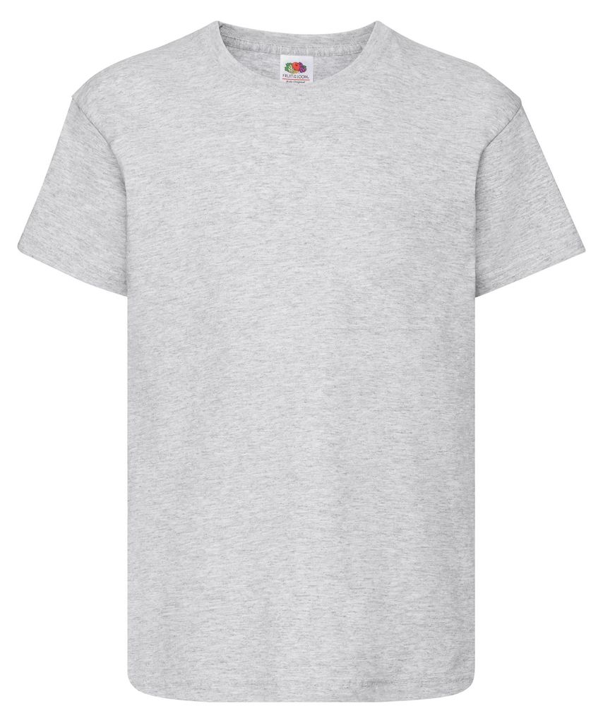 Fruit of the Loom Kids Original T-Shirt Farbe: graumeliert Produktbild 