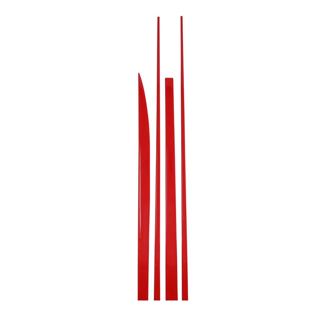 Universal-Rennsport-Profile, rot, längs 180 cm