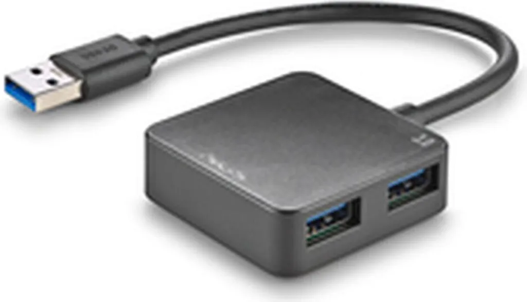 NGS IHUB3.0TINY Nero: Hub USB 3.0 Elegante e Ultra Sottile a 4 Porte