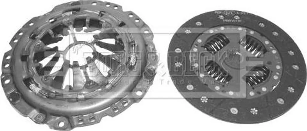 Kit d'embrayage BORG & BECK HK2097 pour Opel Corsa C et D - Qualité OE