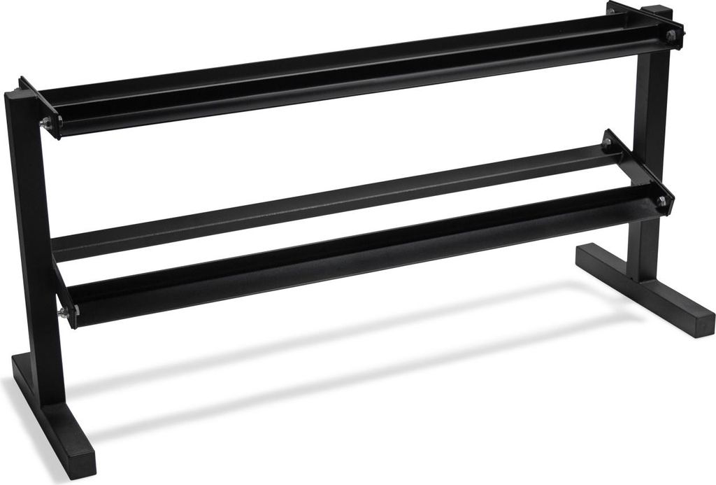 VirtuFit Dumbbellrek Pro Hantelständer 2 Ebenen 138 x 47 x 66 cm