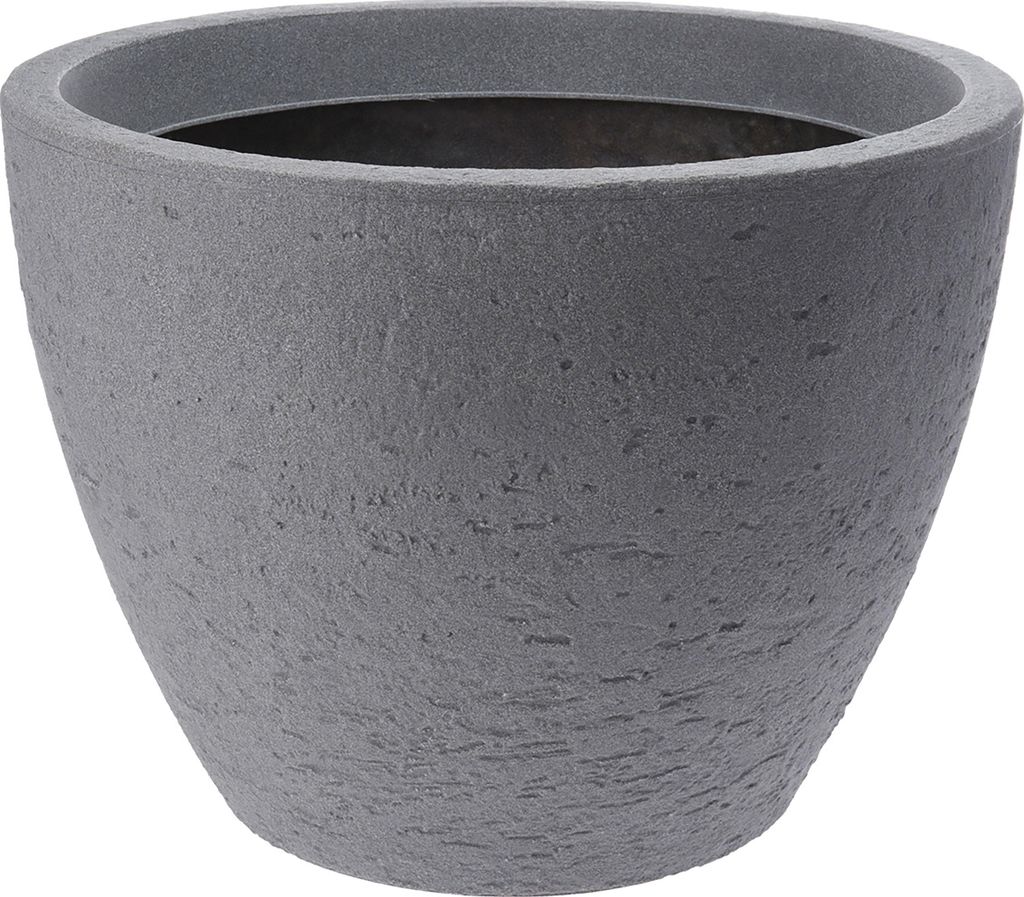 Pflanzkübel Betonoptik, rund Ø 80cm grau, Pflanztopf Produktbild 