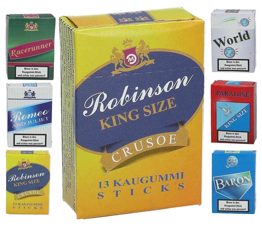 Kaugummizigaretten mit Dampf Produktbild 