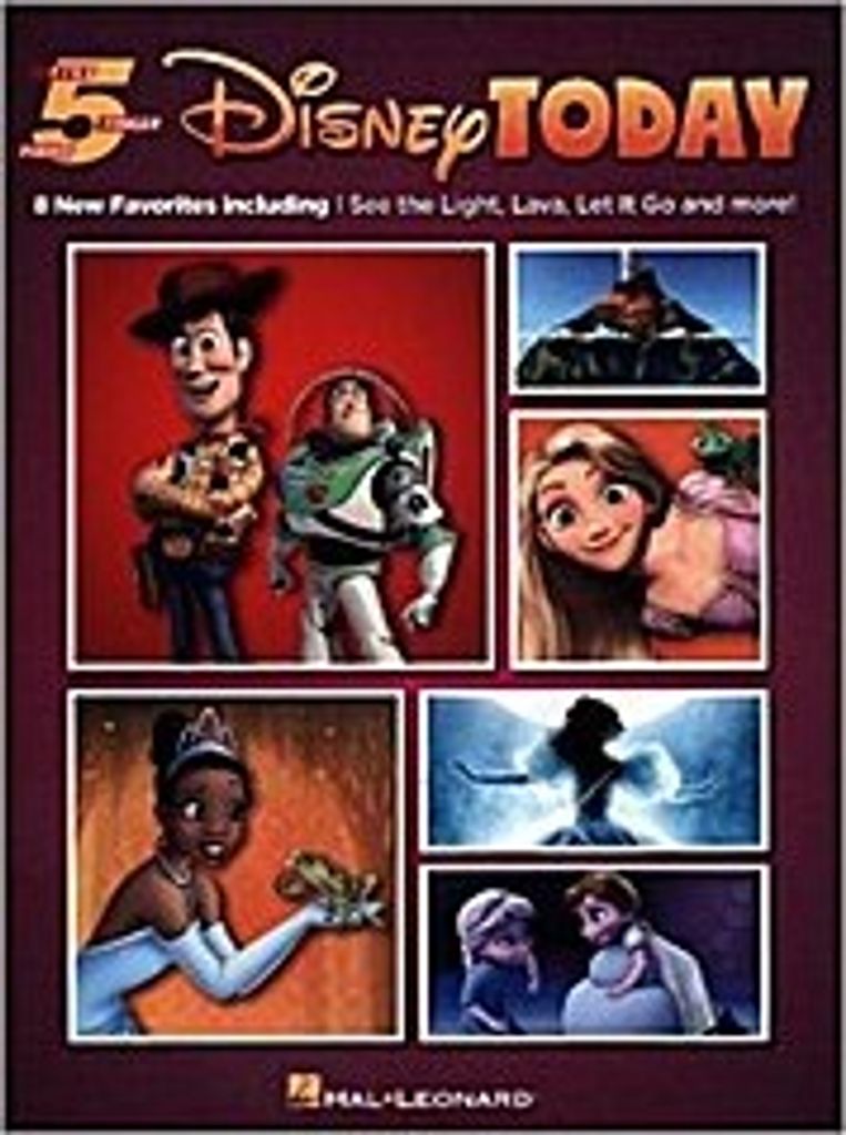 Disney heute: Fünf-Finger-Klavierliederbuch