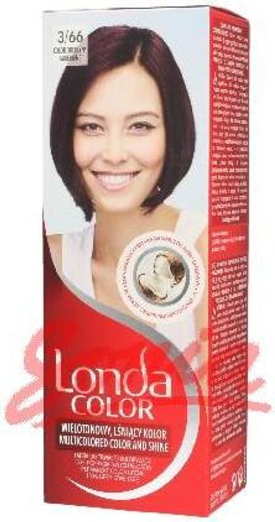 Londacolor Creme Hair Dye No. 3/66 Aubergine Color 1 Pack Produktbild 