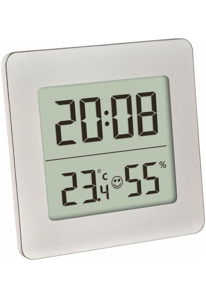 Kaufe One for Three Digitales Thermometer, Hygrometer, Wecker, kabellose  Innenwetterstation, Dual-Wecker, elektronischer Kalender mit 3 kabellosen  Sensoren