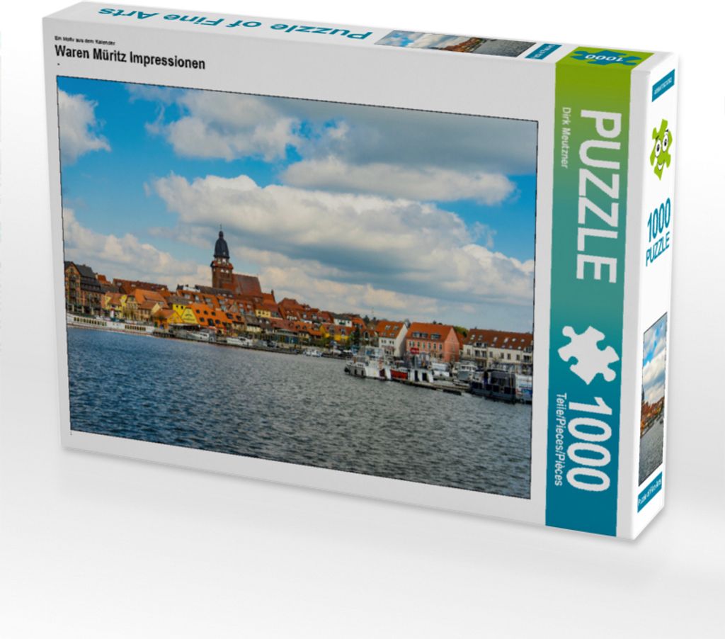 CALVENDO Puzzle Ein Motiv aus dem Kalender Waren Müritz Impressionen | 1000 Teile Lege-Größe 64x48cm Foto-Puzzle für glückliche Stunden