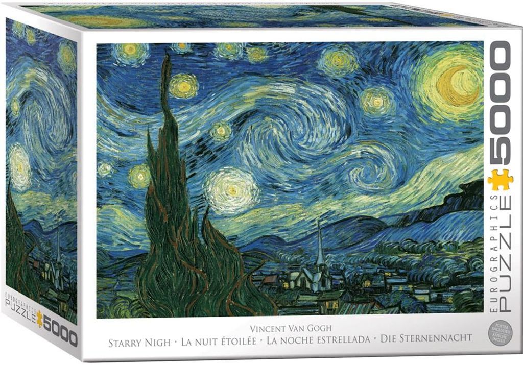 Eurographics Puzzle XXL Nuit étoilée - van Gogh, 5000 Image du produit 