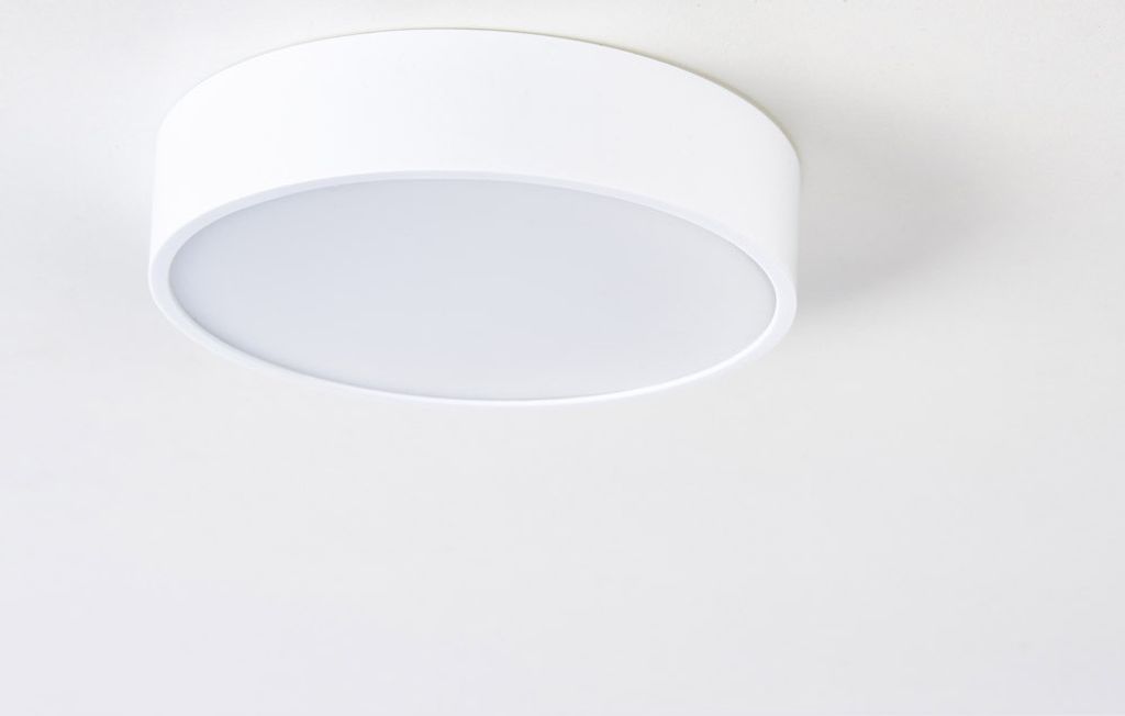 LED Wand- und Deckenleuchte rund Ø15,1cm Weiß 12W 960lm warmweiß 3000K