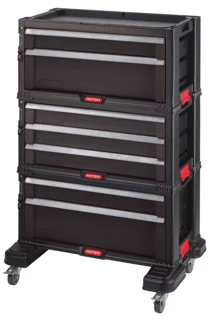 Keter 238557 equipment case Trolley case Black Obrázok produktu 