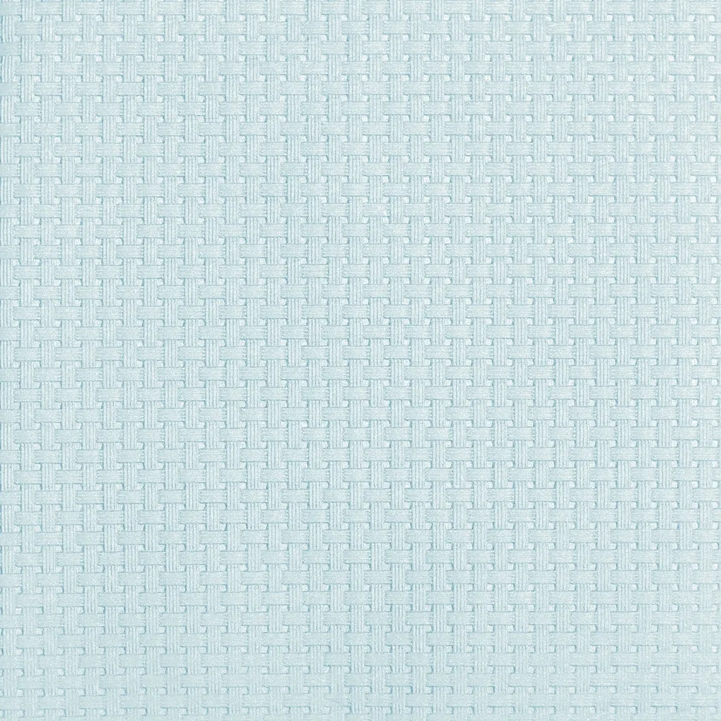 Serviette bleu clair aspect lin 33x33 cm avec relief gaufré Stewo
