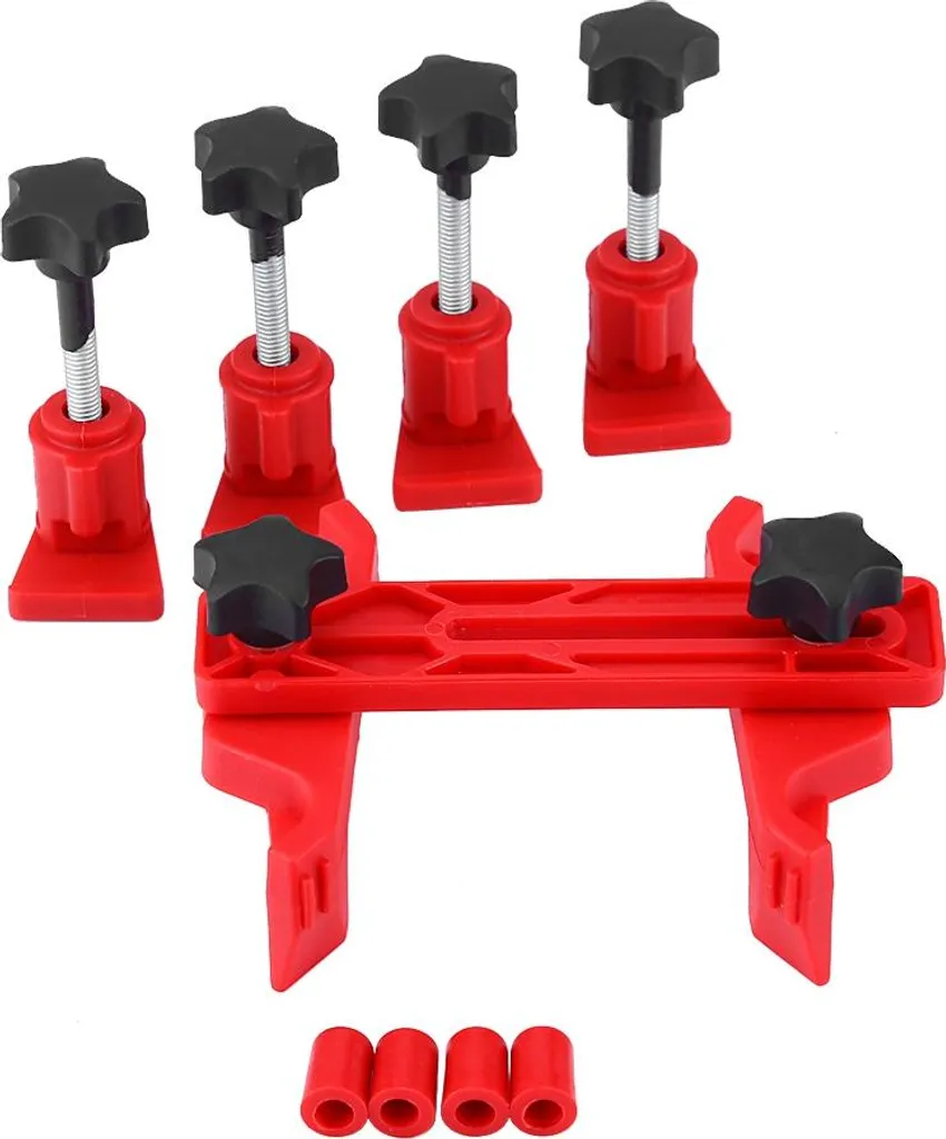 Staffa Professionale per Blocco Albero a Camme - Set 5 Pezzi Auto