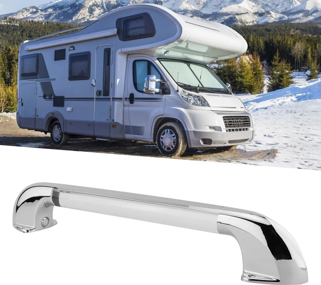 Poignée d'accès lumineuse LED pour camping-car et caravane 12V/24V 45cm