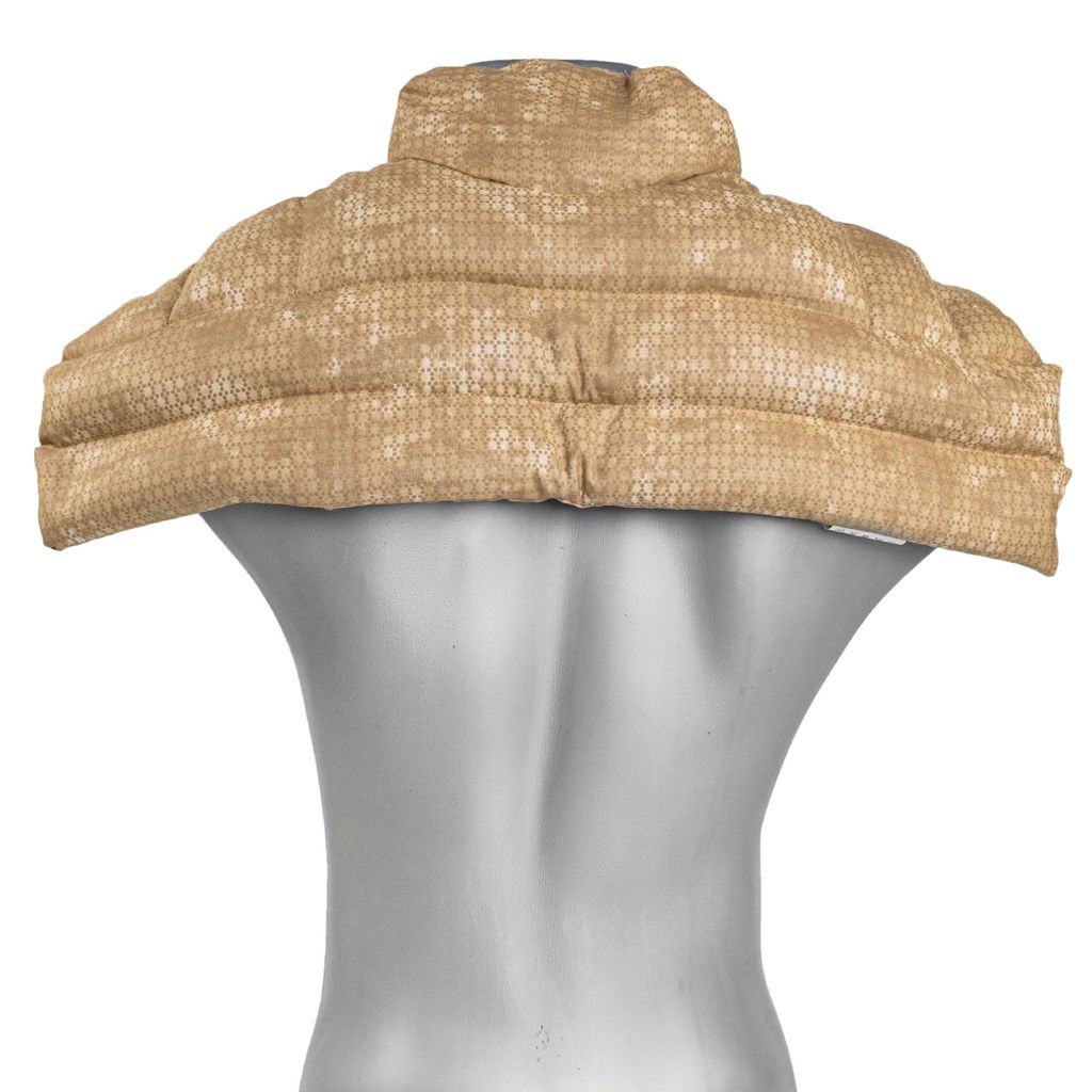 Wärmekissen Nacken: Rapssamenkissen Schulter & Nackenkissen mit Kragen. Körnerkissen, Nackenwärmer - Einfach im Ofen oder Mikrowelle warm machen...