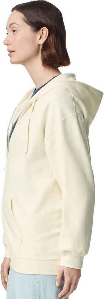 Gildan - "Softstyle" Hoodie mit durchgehendem Reißverschluss für Herren/Damen Uni PC7832 (3XL) (Naturweiß)