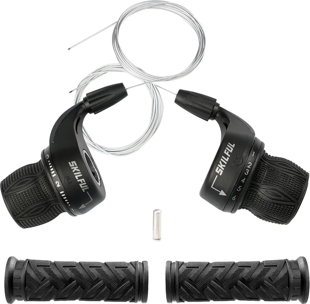 Sélecteur de vitesse pour vélo 18 vitesses type Revoshifter 3x6 indexé