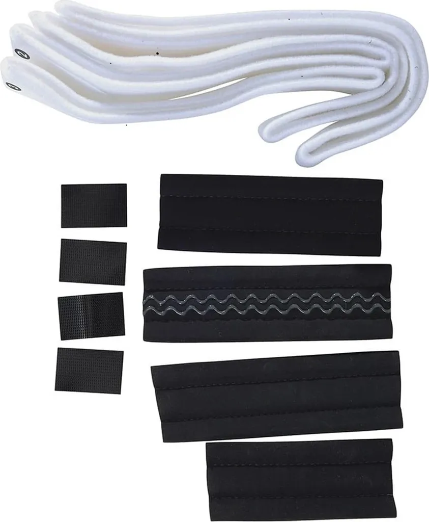 Bretelles Rockfight TLD de Remplacement pour Protection VTT Enfant Noires