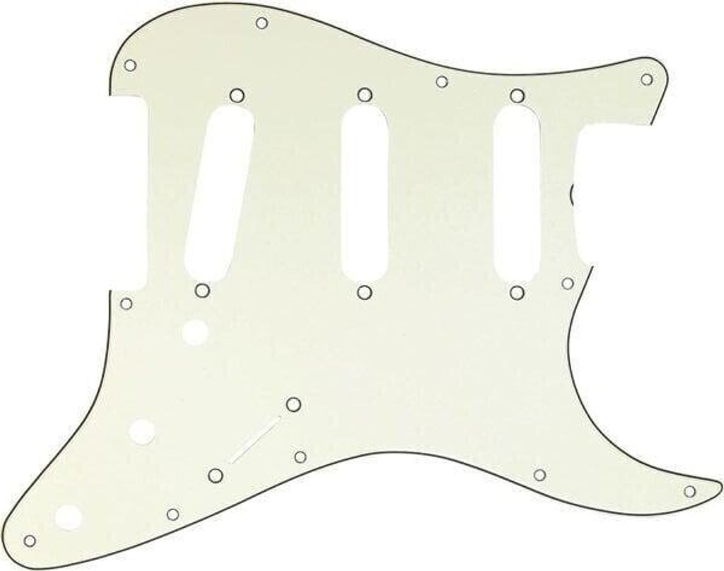 Fender Stratocaster PKRD Mint Green Pickguard
