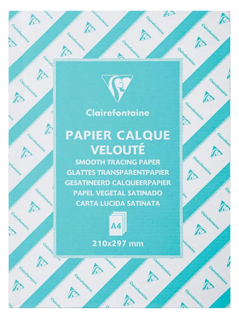 Papier Calque pour Plans d'Architecture et Dessin Technique A4 500 f. - 2