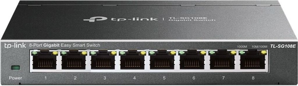 8portový gigabitový neriadený prepínač TP-Link Pro Obrázok produktu 