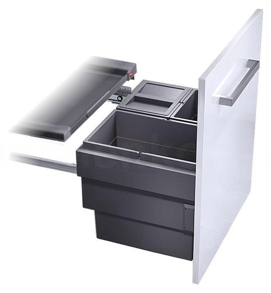 Hailo Abfallsammler 3608631 CS Slide Cargo Synchro 54 Liter Produktbild 