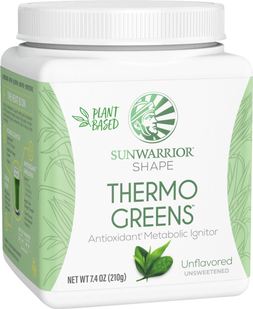 Sunwarrior Thermo Greens (210g) Unflavoured - Funktionelle Produktbild 