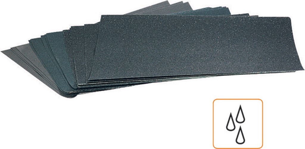 Schleifpapier Set Nassschleifpapier 230x280mm 3-fach Mix 15 Produktbild 